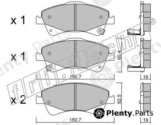  fri.tech. part 895.0 (8950) Brake Pad Set, disc brake