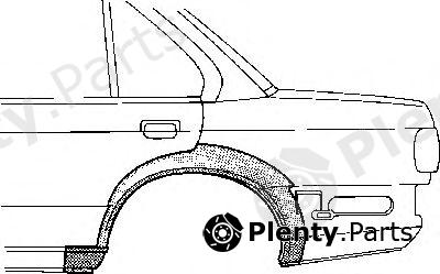  VAN WEZEL part 0620147 Sidewall