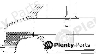  VAN WEZEL part 1745158 Wing