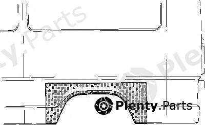  VAN WEZEL part 3070145 Sidewall