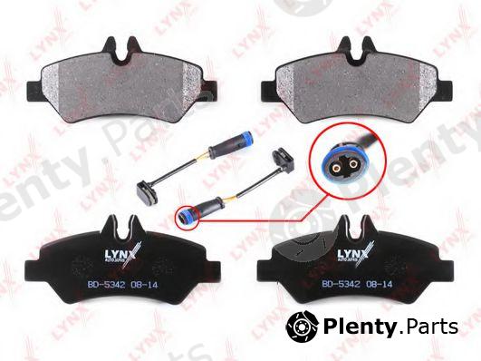  LYNXauto part BD-5342 (BD5342) Brake Pad Set, disc brake