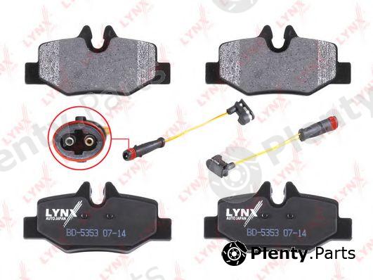  LYNXauto part BD-5353 (BD5353) Brake Pad Set, disc brake