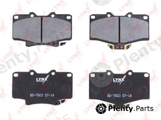  LYNXauto part BD-7603 (BD7603) Brake Pad Set, disc brake