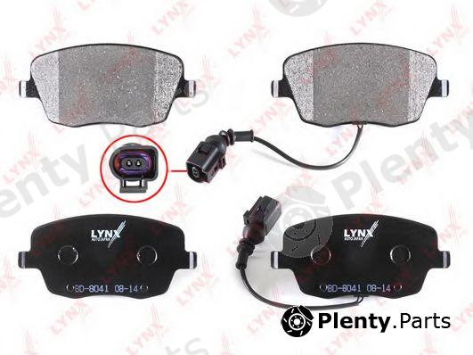  LYNXauto part BD-8041 (BD8041) Brake Pad Set, disc brake