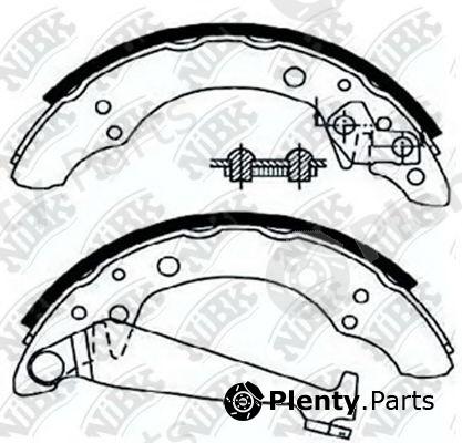  NiBK part FN0534 Brake Shoe Set