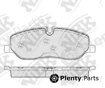  NiBK part PN0484 Brake Pad Set, disc brake