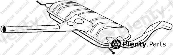  BOSAL part 282-905 (282905) Middle Silencer