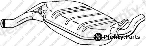  BOSAL part 105-125 (105125) Middle Silencer