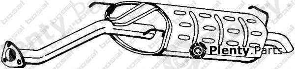  BOSAL part 115-317 (115317) End Silencer
