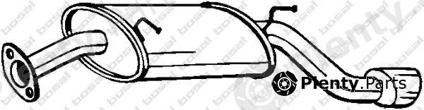  BOSAL part 128-005 (128005) End Silencer