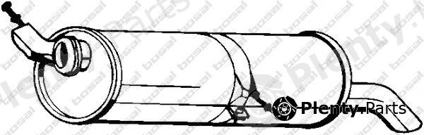  BOSAL part 190-029 (190029) End Silencer