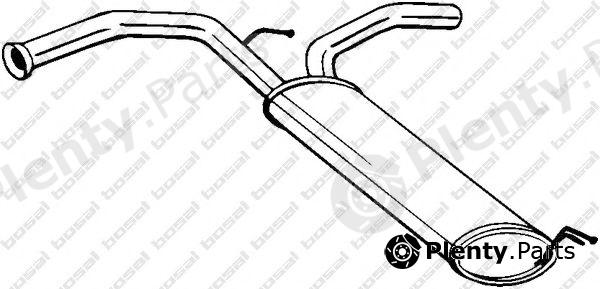  BOSAL part 135-723 (135723) End Silencer