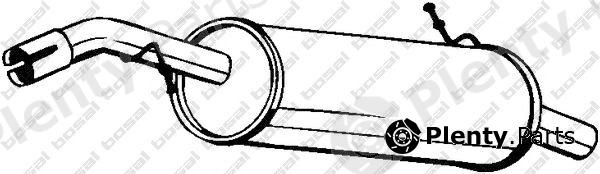  BOSAL part 190-087 (190087) End Silencer
