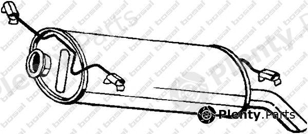  BOSAL part 135-717 (135717) End Silencer