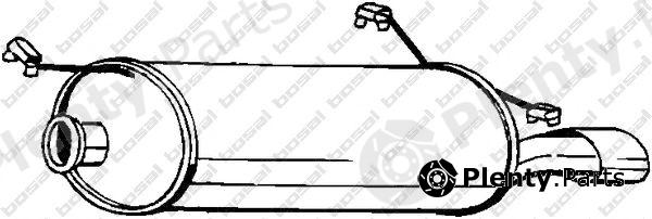  BOSAL part 135-663 (135663) End Silencer
