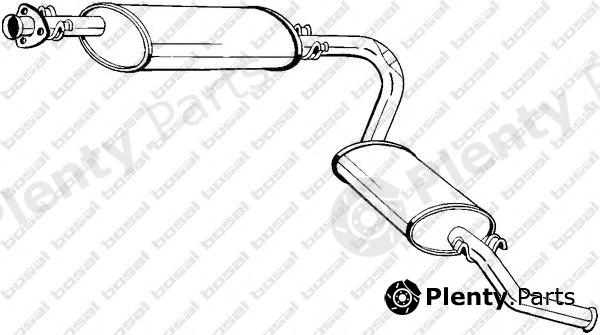 BOSAL part 283-023 (283023) End Silencer