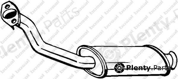  BOSAL part 135-073 (135073) Front Silencer