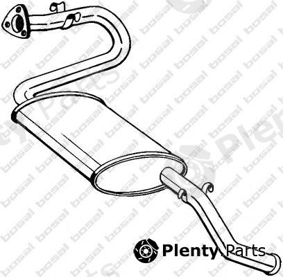  BOSAL part 280-273 (280273) End Silencer