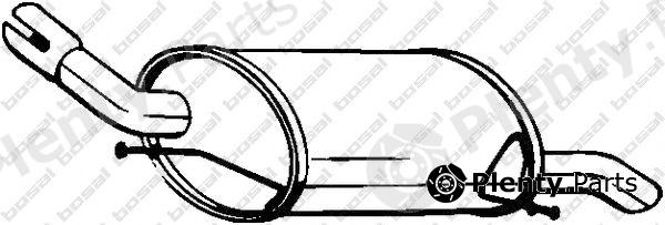  BOSAL part 185-947 (185947) End Silencer