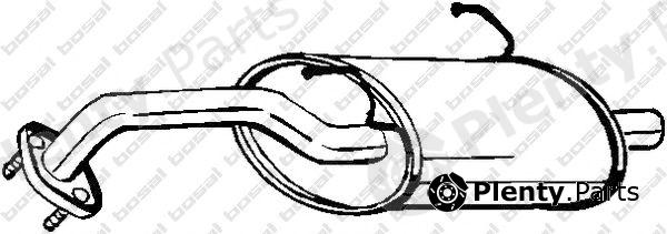  BOSAL part 142-701 (142701) End Silencer
