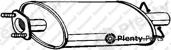 BOSAL part 154-459 (154459) Middle Silencer