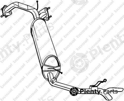  BOSAL part 282-963 (282963) End Silencer