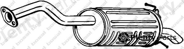  BOSAL part 163-055 (163055) End Silencer