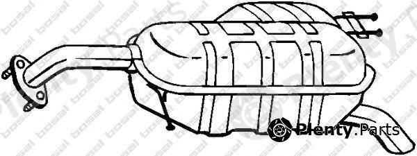  BOSAL part 169-045 (169045) End Silencer