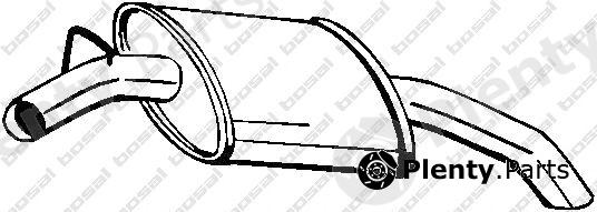  BOSAL part 210-811 (210811) End Silencer