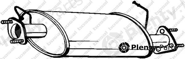  BOSAL part 211-065 (211065) Middle Silencer