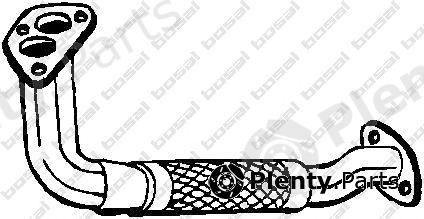  BOSAL part 737-399 (737399) Exhaust Pipe