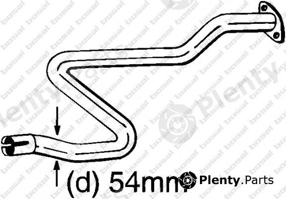 BOSAL part 889-187 (889187) Repair Pipe, catalytic converter