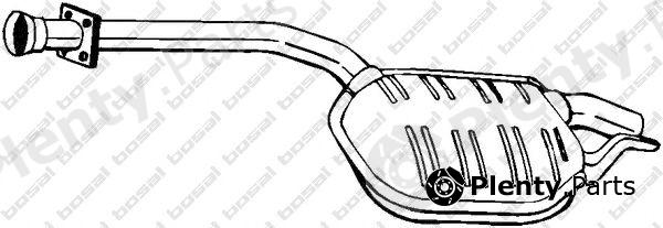  BOSAL part 175-011 (175011) Middle Silencer