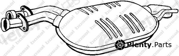  BOSAL part 175-121 (175121) Middle Silencer
