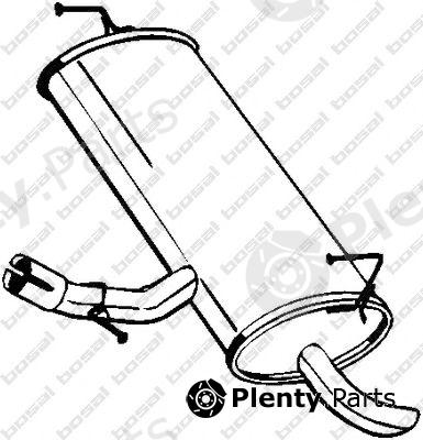  BOSAL part 145-261 (145261) End Silencer