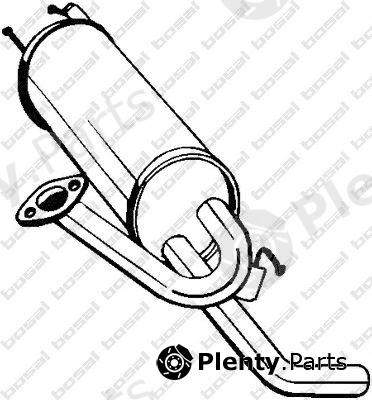  BOSAL part 282-441 (282441) End Silencer