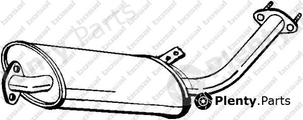  BOSAL part 145-409 (145409) Middle Silencer