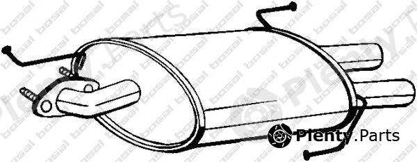  BOSAL part 145-303 (145303) End Silencer