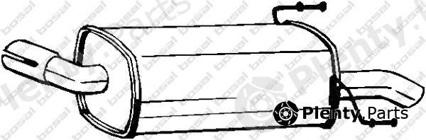  BOSAL part 185-197 (185197) End Silencer