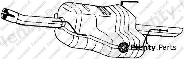  BOSAL part 185-481 (185481) End Silencer