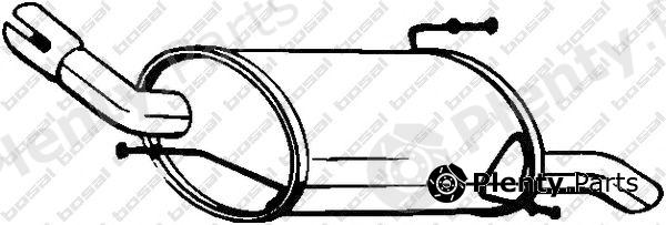 BOSAL part 185-625 (185625) End Silencer