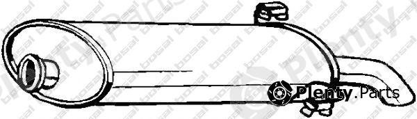  BOSAL part 190-697 (190697) End Silencer