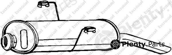  BOSAL part 190-329 (190329) End Silencer