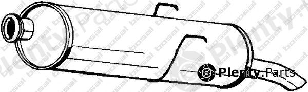  BOSAL part 190-837 (190837) End Silencer