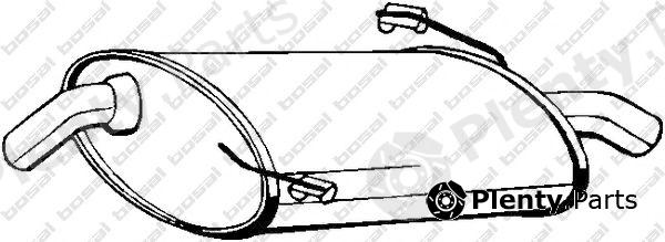  BOSAL part 190-239 (190239) End Silencer