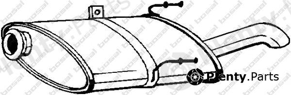  BOSAL part 190-295 (190295) End Silencer