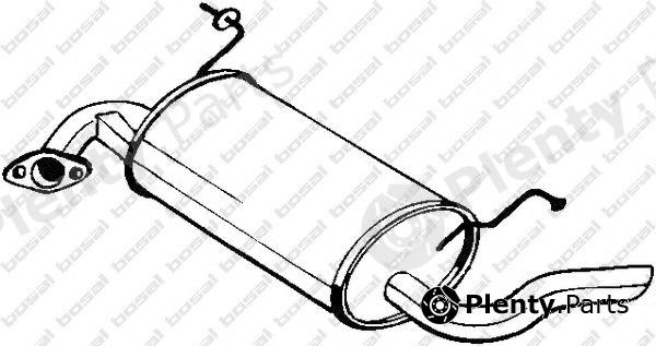  BOSAL part 229-593 (229593) End Silencer