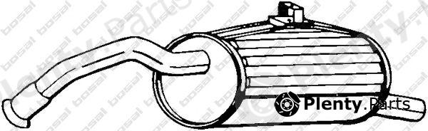  BOSAL part 228-205 (228205) End Silencer
