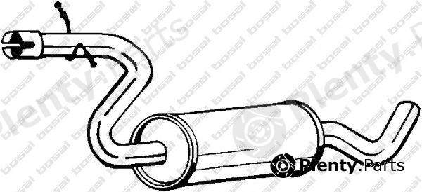  BOSAL part 105-877 (105877) Middle Silencer