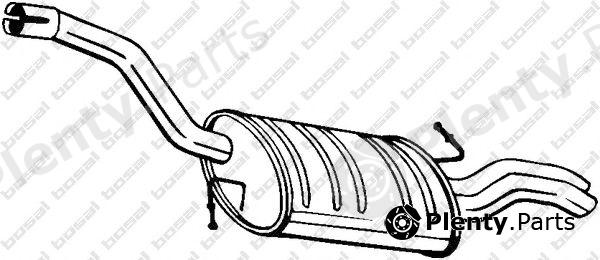  BOSAL part 233-145 (233145) End Silencer